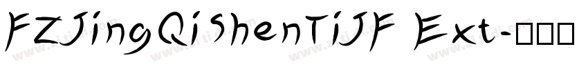 FZJingQiShenTiJF Ext字体转换
